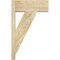 Ekena Millwork Traditional Block Rough Sawn Outlooker, Douglas Fir, 8"W x 20"D x 32"H OUT08X20X32TRA05RDF - alternate 2